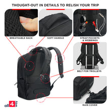 Load image into Gallery viewer, Laptop Backpack for Business & Travel. Men - Women SWISS Design with USB 17" all4way