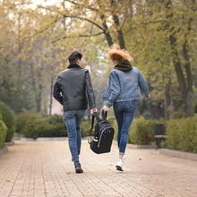 Load image into Gallery viewer, 15" Shipping WITHIN the USA ONLY, Business Laptop Backpack for Men & Women SWISS Design with USB 15", Black