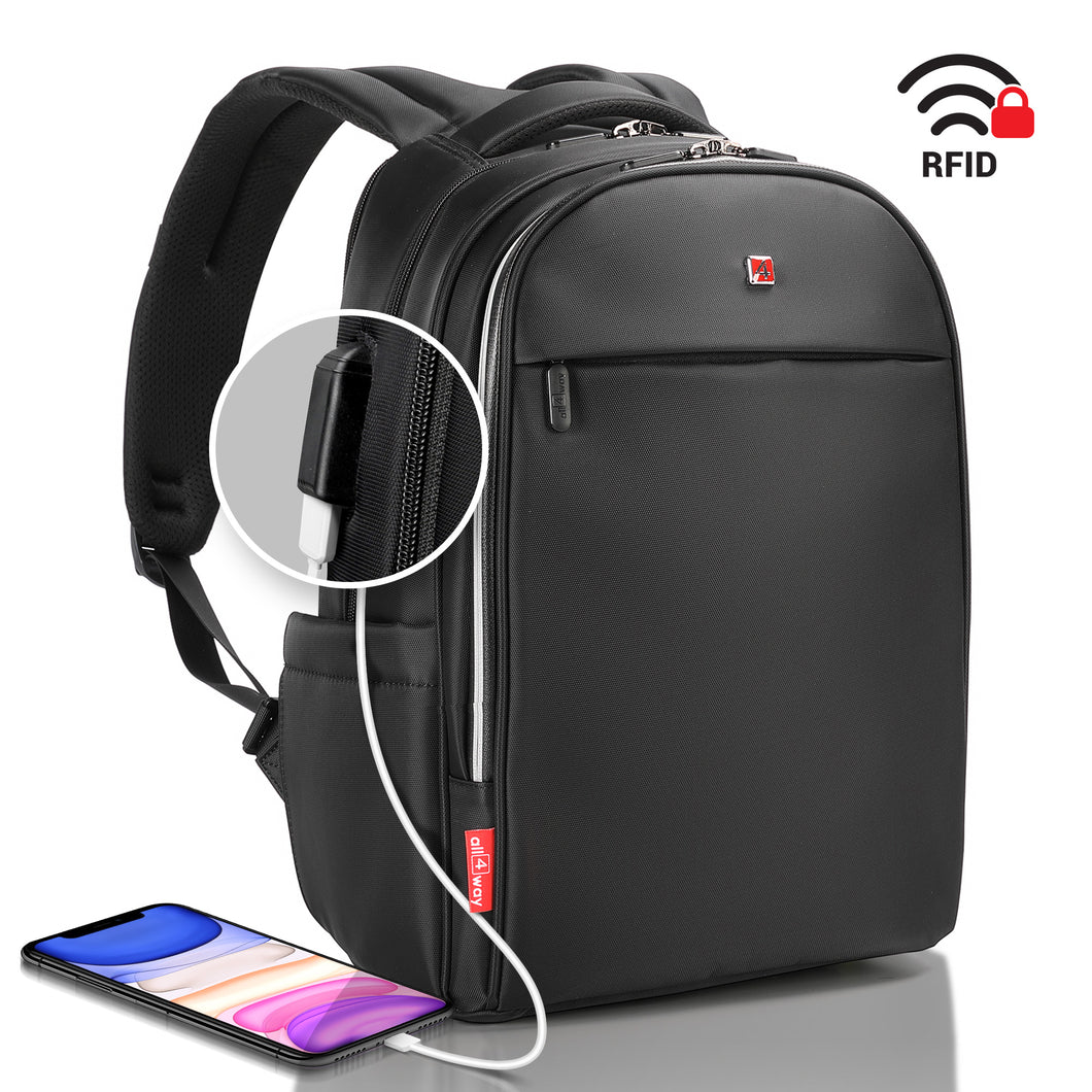anti-theft rfid blocking laptop backpacks Laptop Backpack | Travel Backpack For International Travel